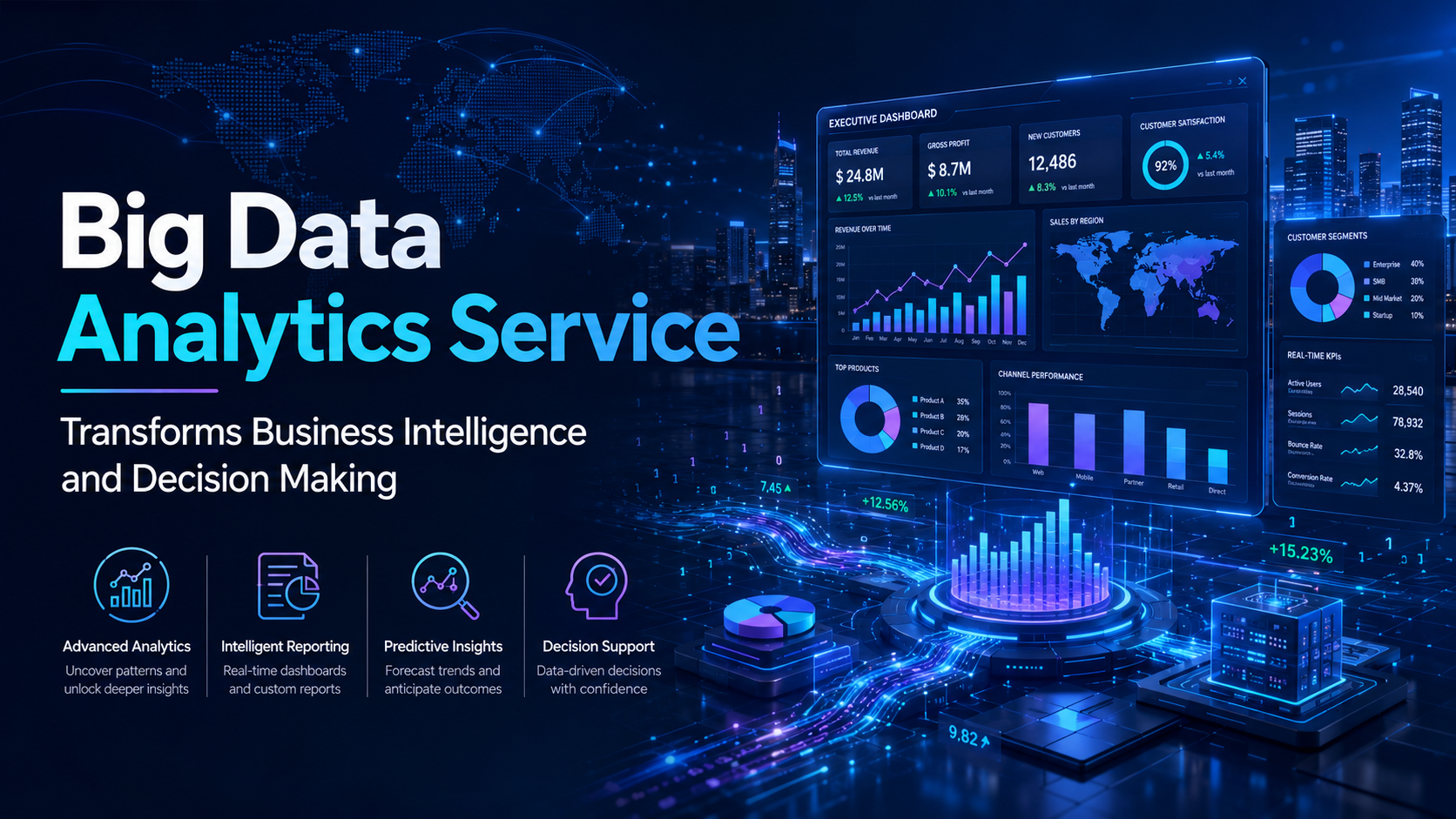 Big Data Analytics Service Transforms Business Intelligence and Decision-Making
