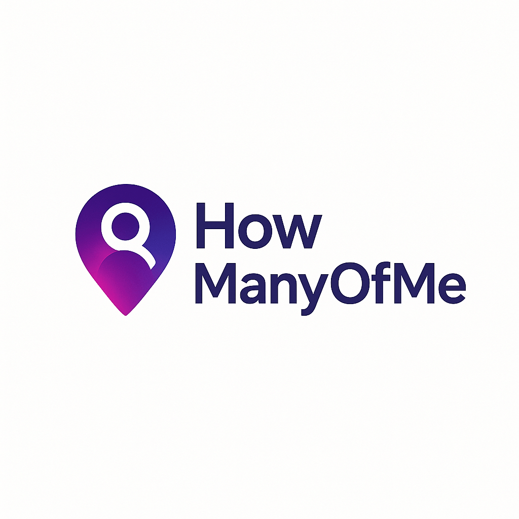 HowManyOfMe Logo Name Statistics Tool